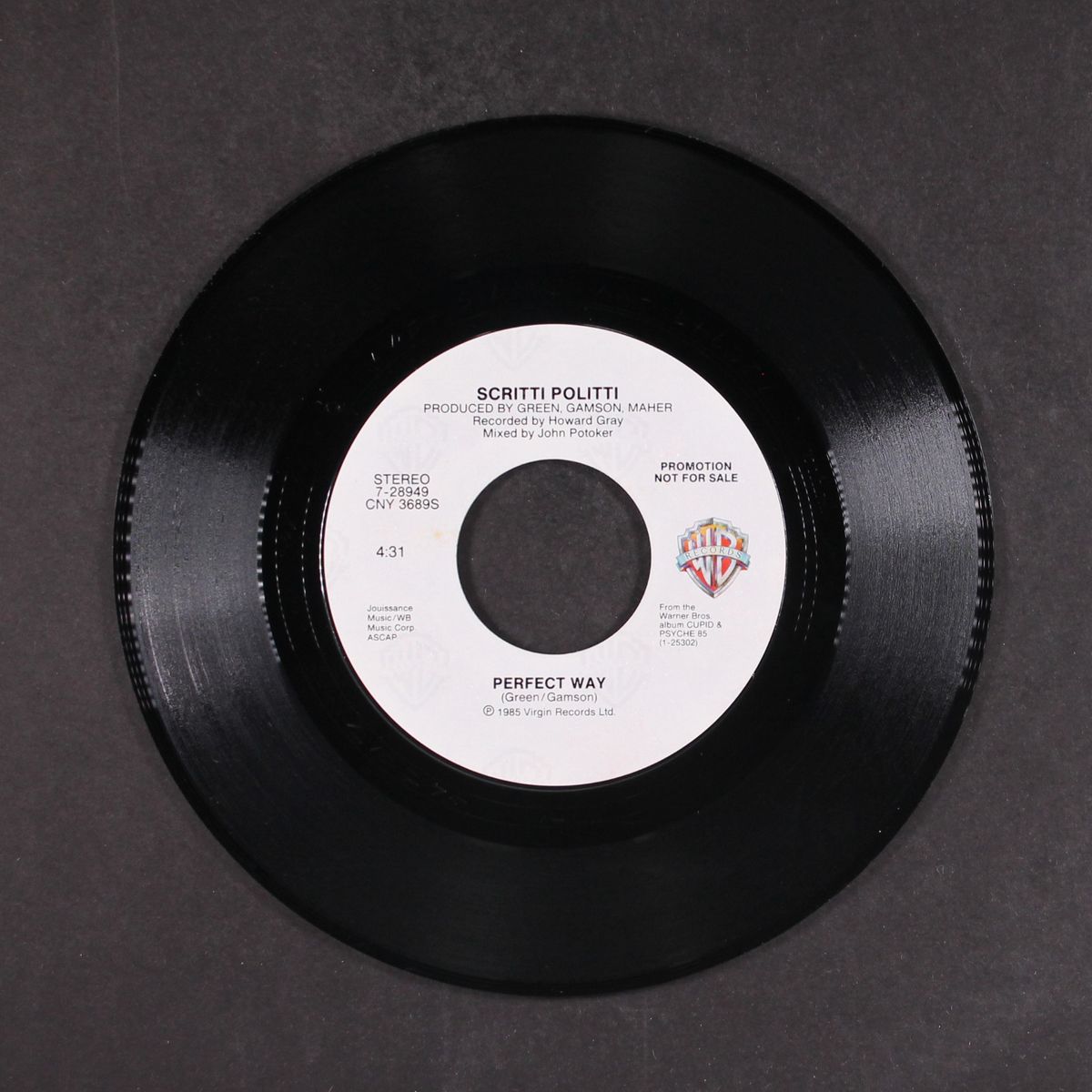 perfect way / same by SCRITTI POLITTI