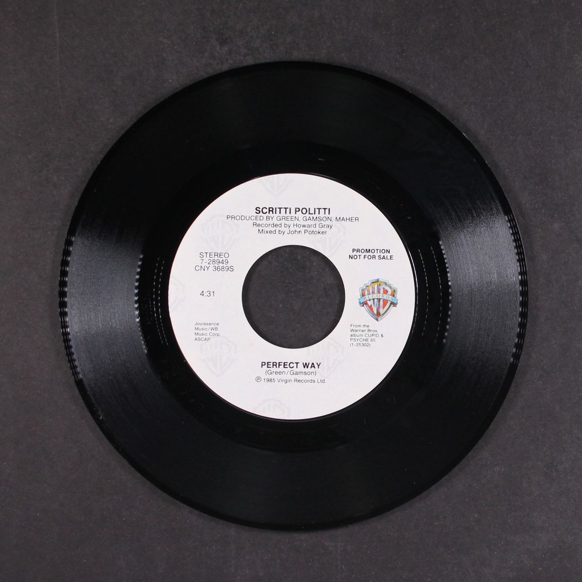 perfect way / same by SCRITTI POLITTI