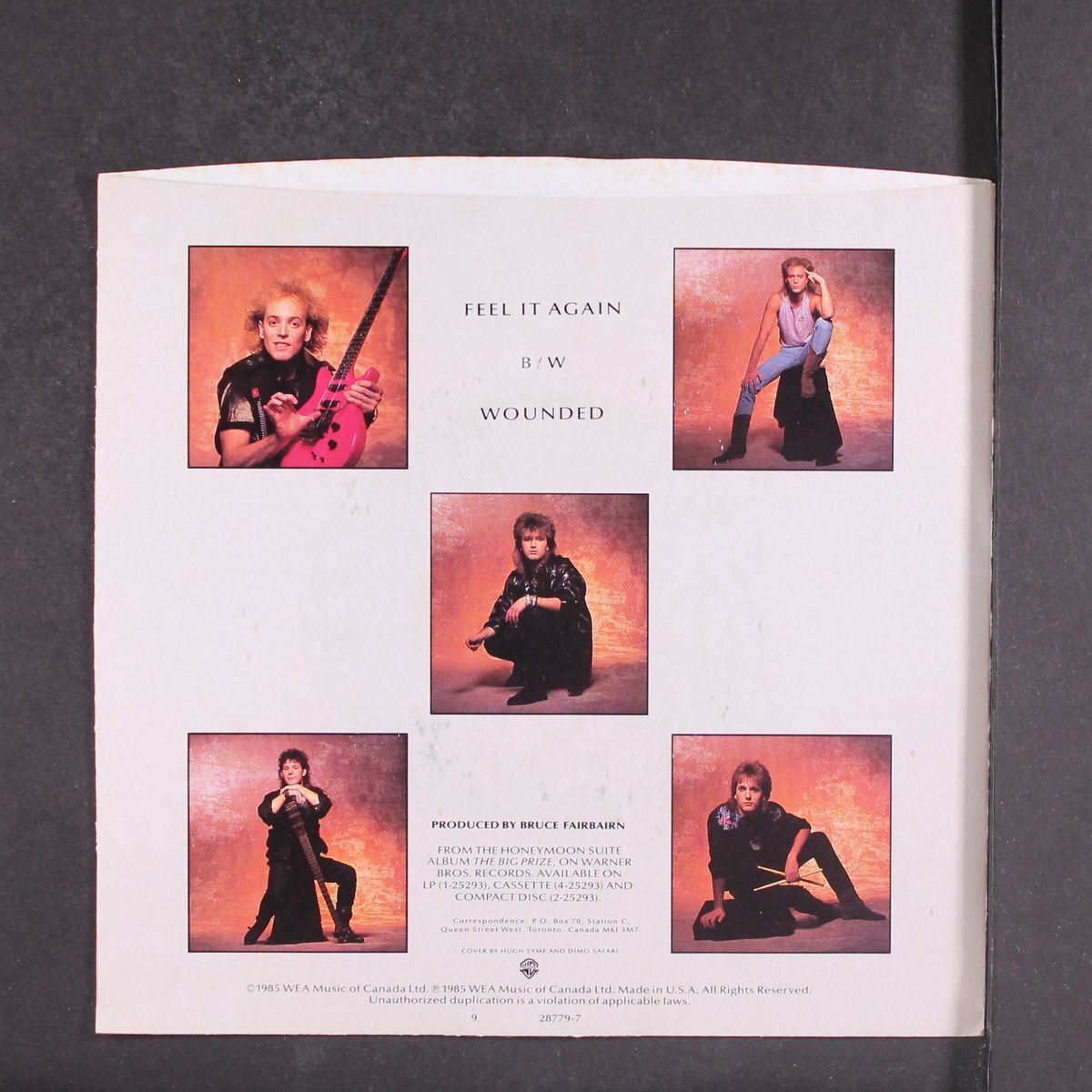 feel it again / same by HONEYMOON SUITE