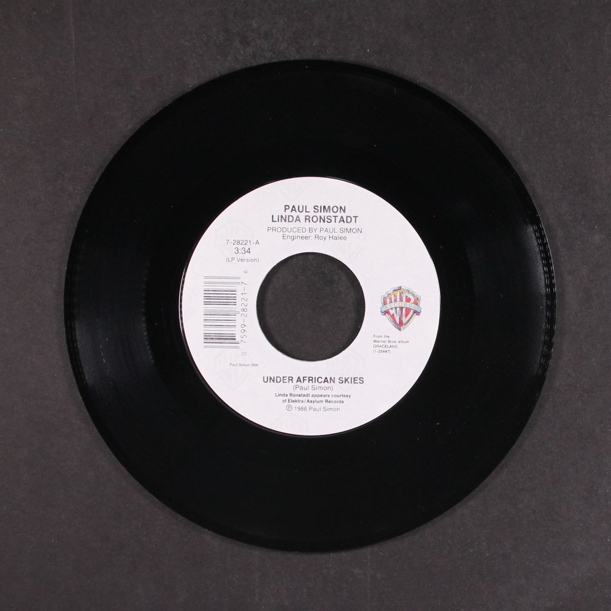 under african skies / i know what i know by PAUL SIMON & LINDA RONSTADT