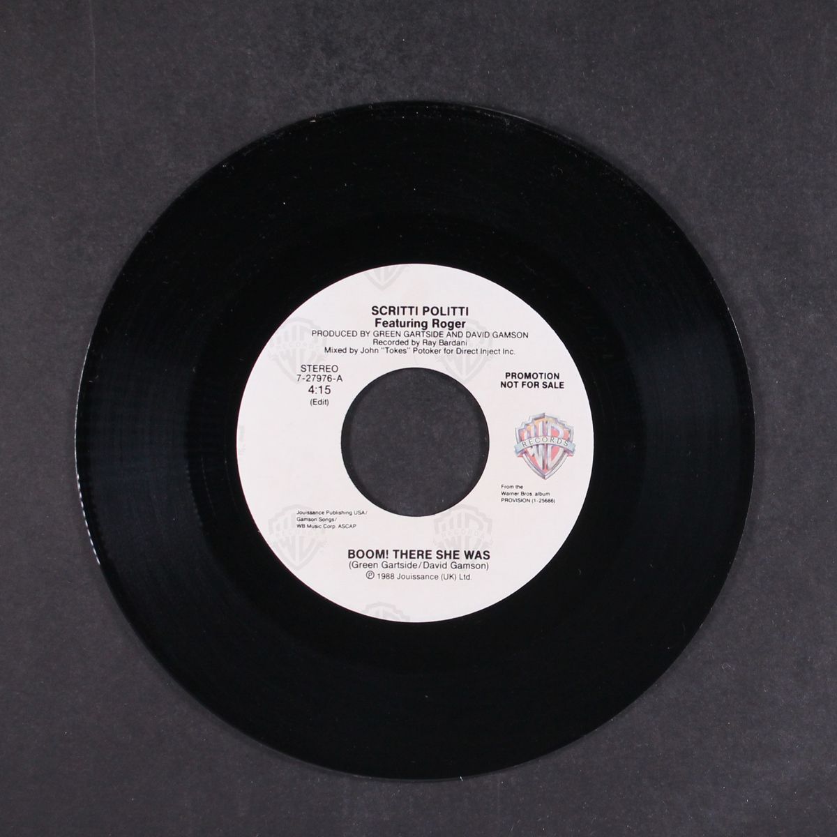 boom! there she was / same by SCRITTI POLITTI
