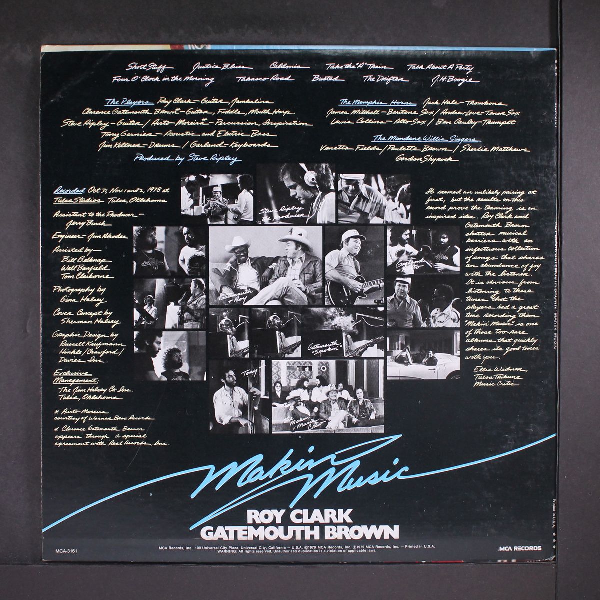 makin' music by ROY CLARK & GATEMOUTH BROWN