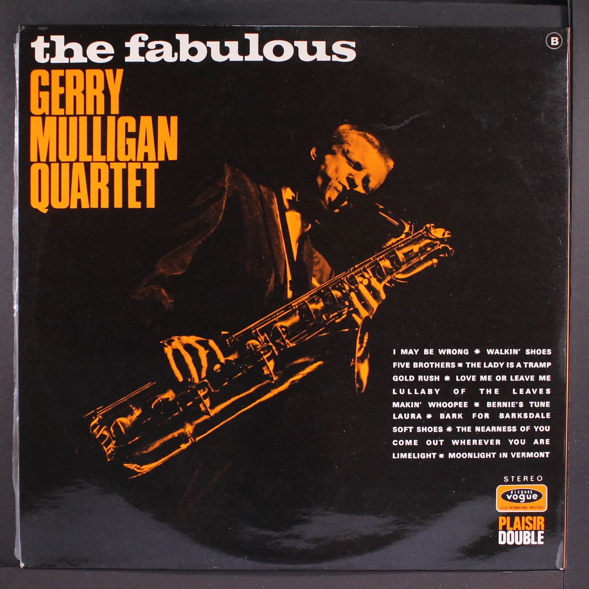the fabulous gerry mulligan quartet by GERRY MULLIGAN
