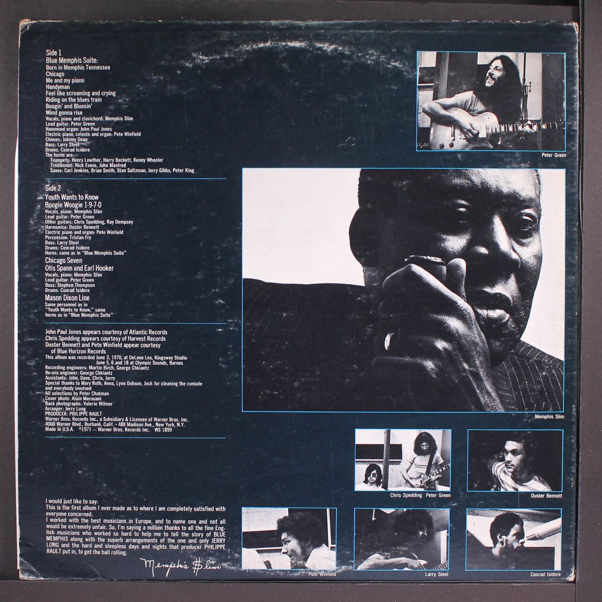 blue memphis by MEMPHIS SLIM