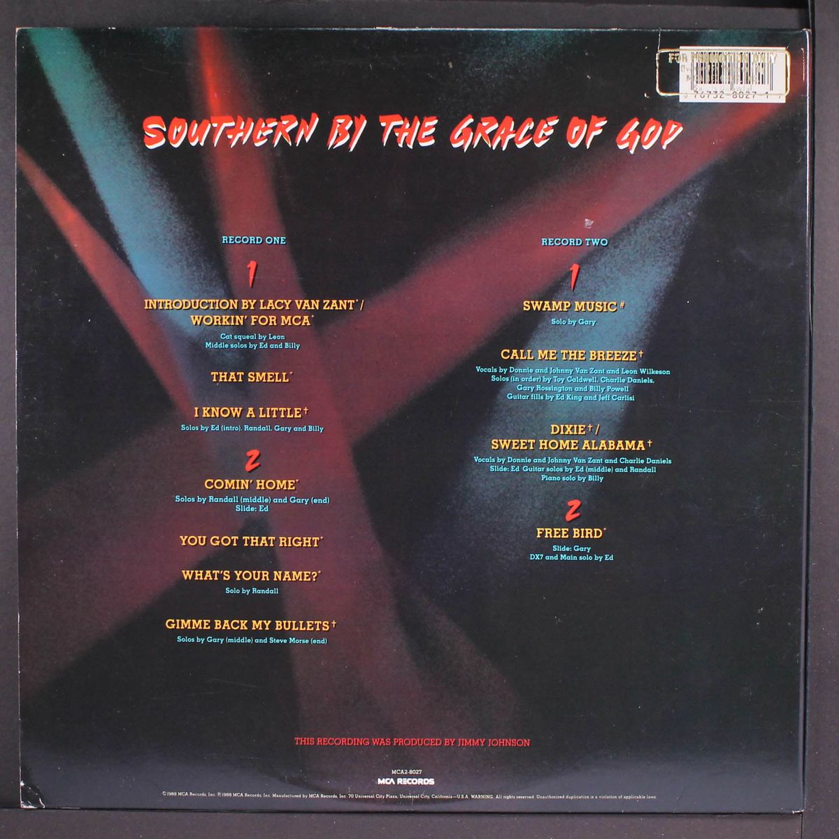 southern by the grace of god: lynyrd skynyrd tribute tour 1987 by LYNYRD SKYNYRD
