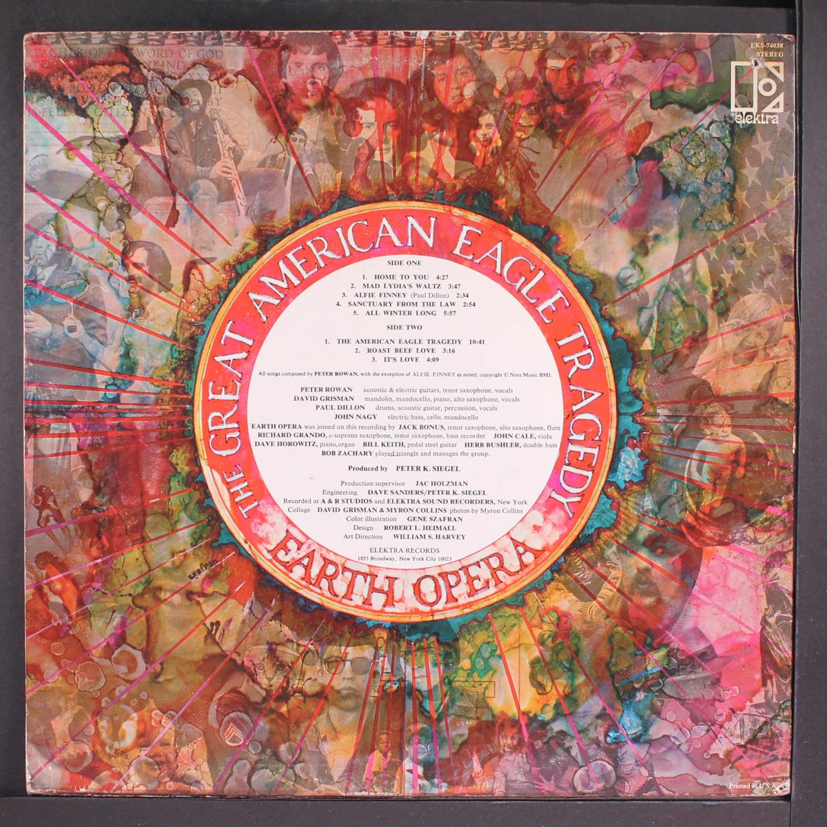 the great american eagle tragedy by EARTH OPERA