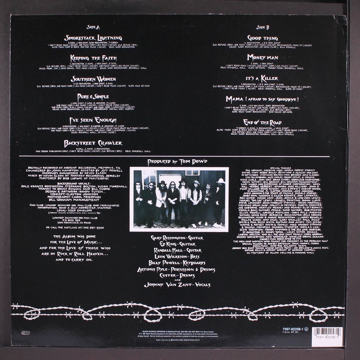 1991 by LYNYRD SKYNYRD