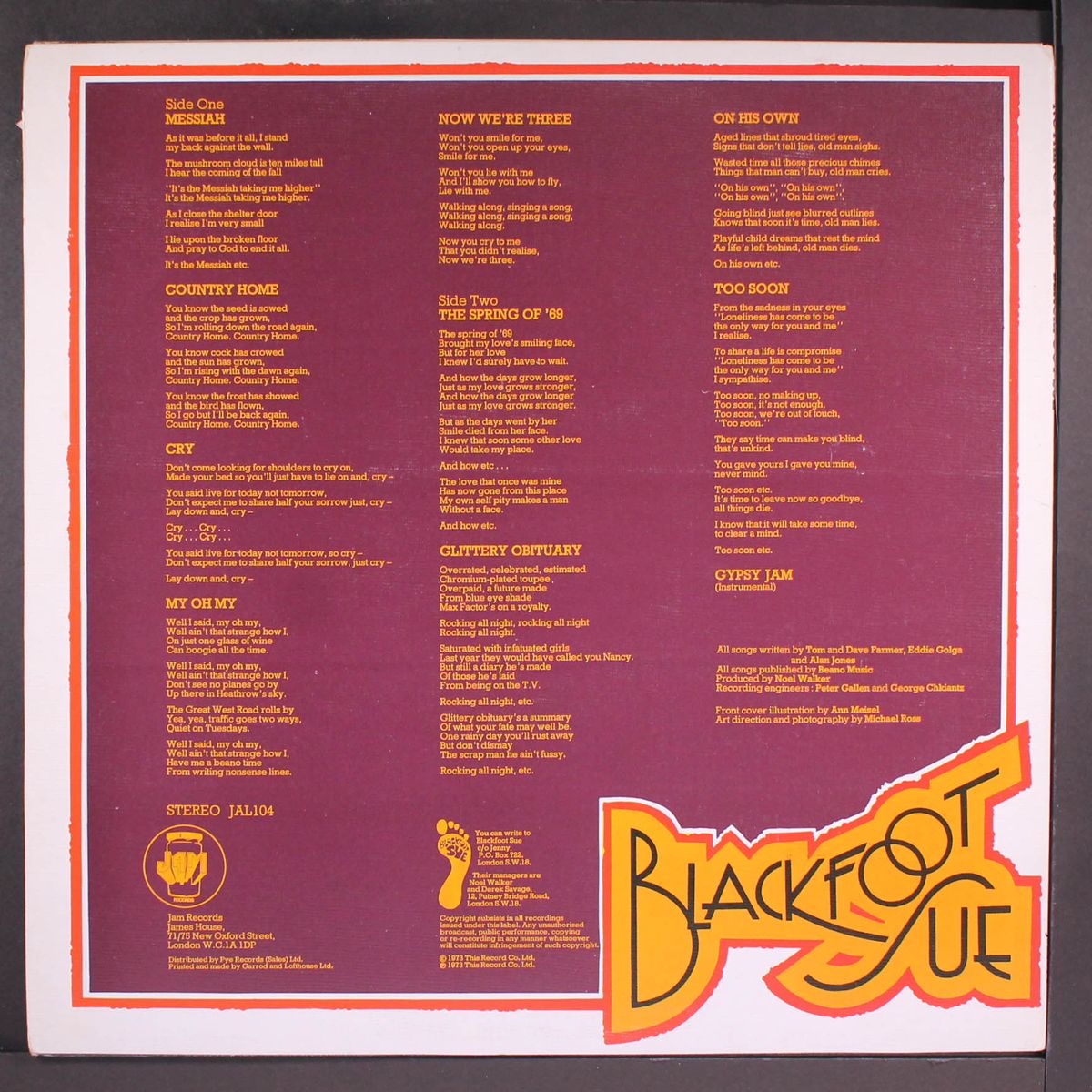 nothing to hide by BLACKFOOT SUE