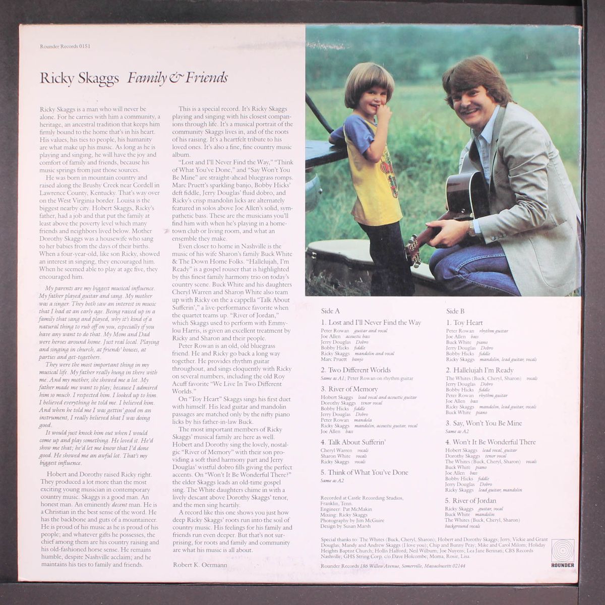 family & friends by RICKY SKAGGS
