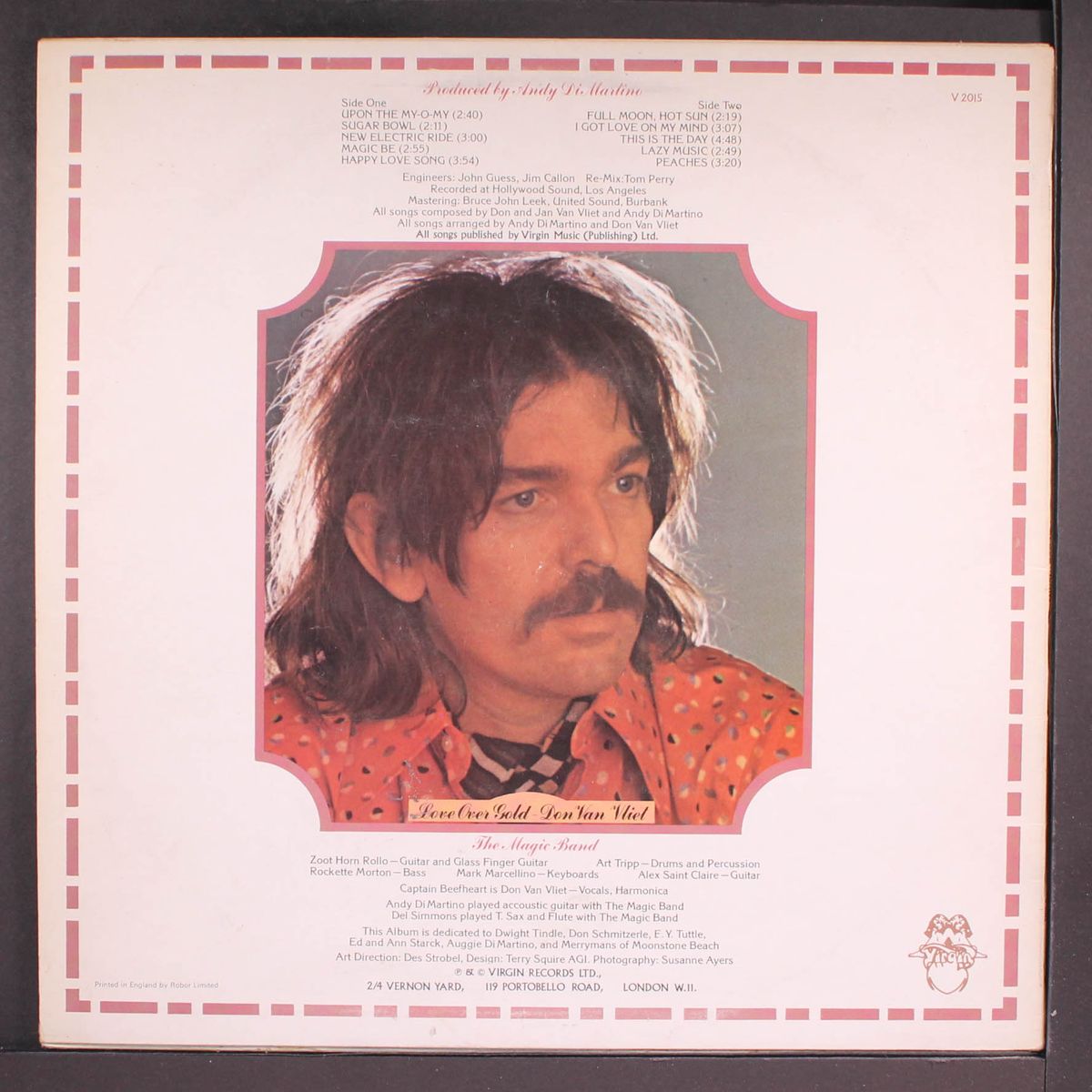 unconditionally guaranteed by CAPTAIN BEEFHEART & HIS MAGIC BAND