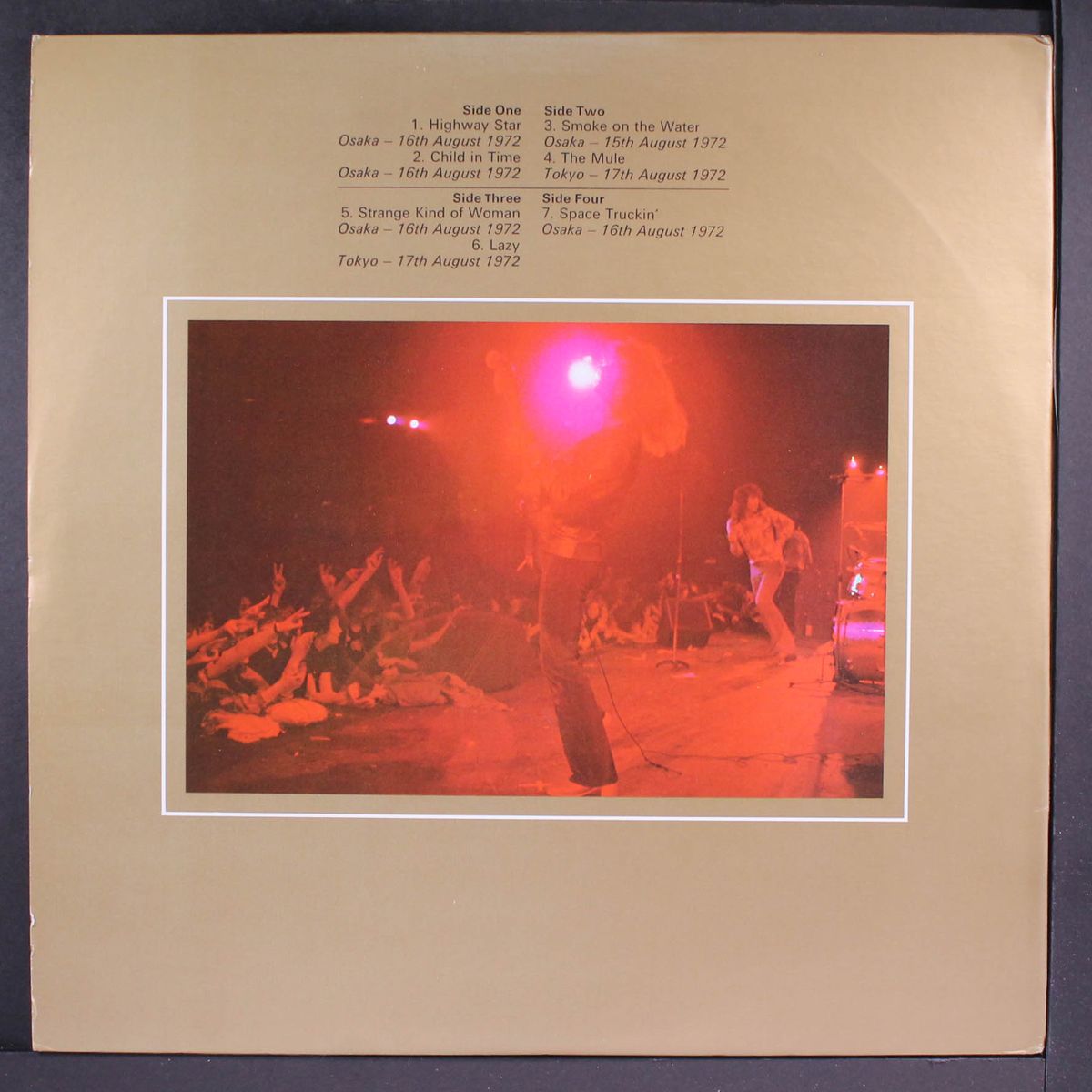 made in japan by DEEP PURPLE