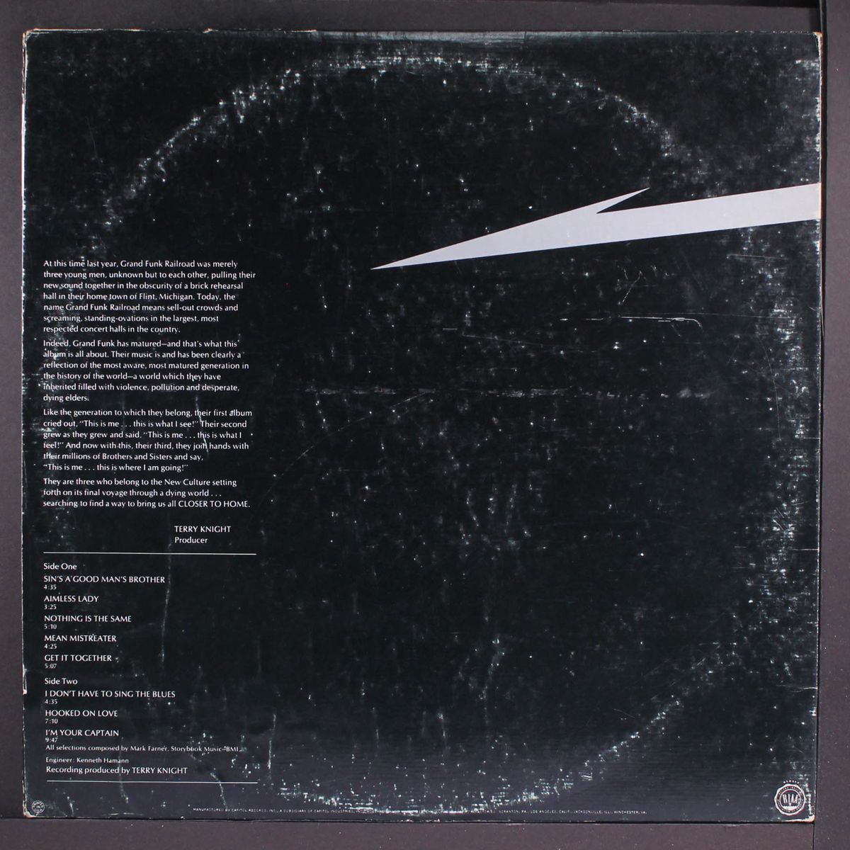closer to home by GRAND FUNK RAILROAD