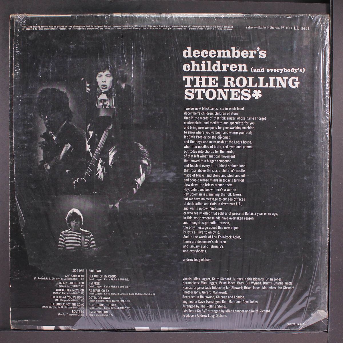 december's children by ROLLING STONES
