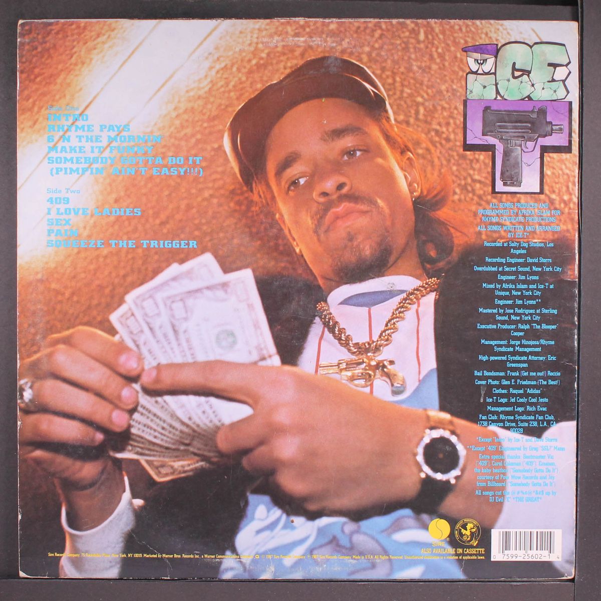 rhyme pays by ICE-T