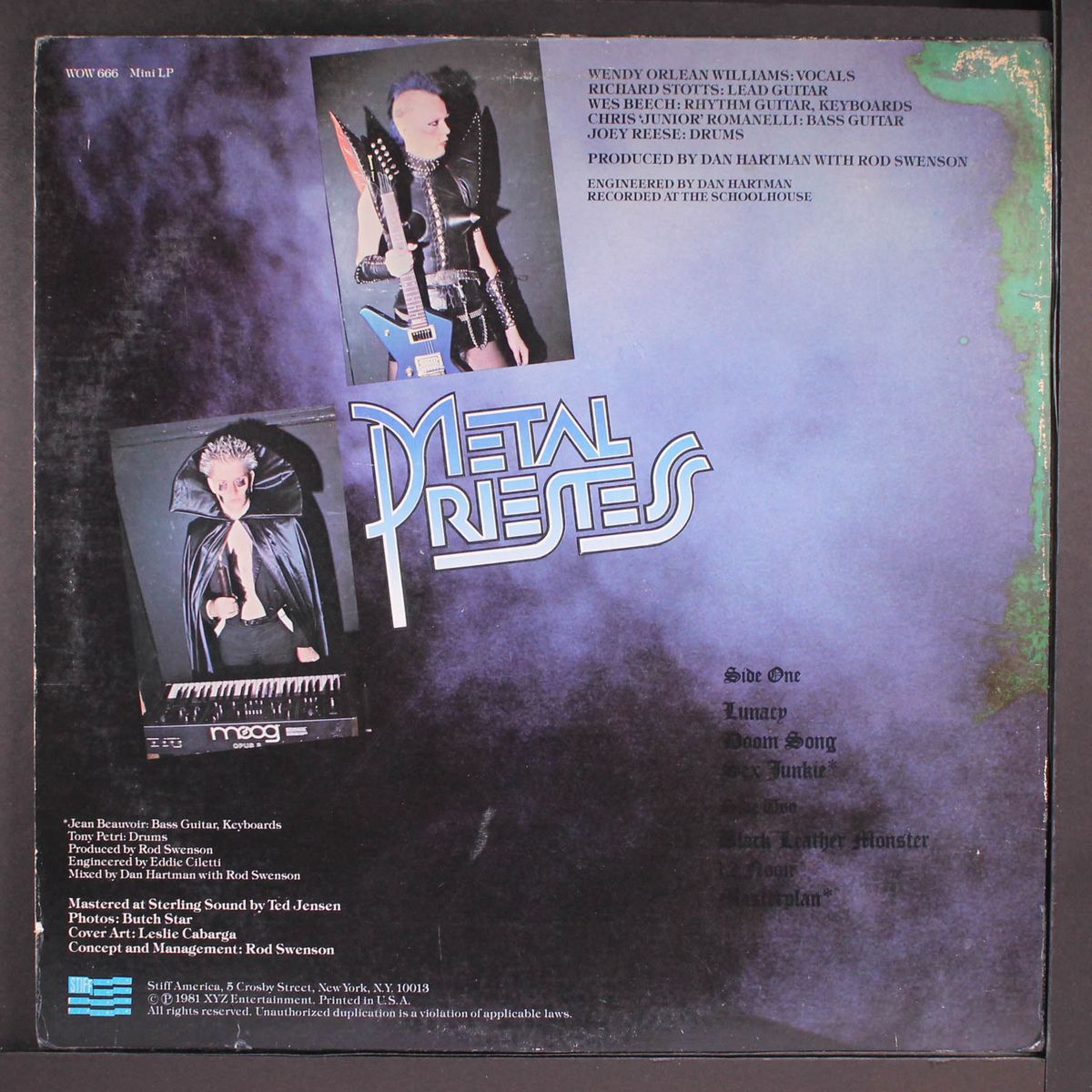 metal priestess by PLASMATICS
