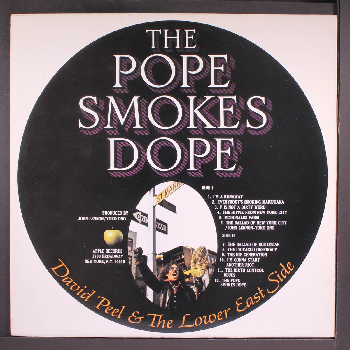 the pope smokes dope by DAVID PEEL & LOWER EAST SIDE