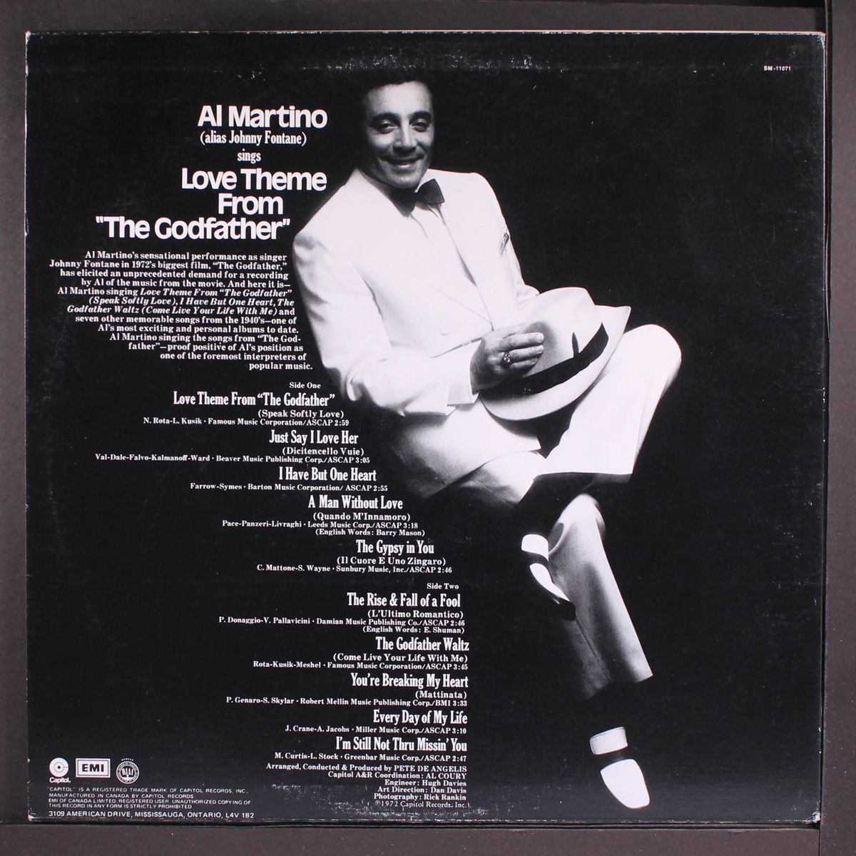 love theme from "the godfather" by AL MARTINO