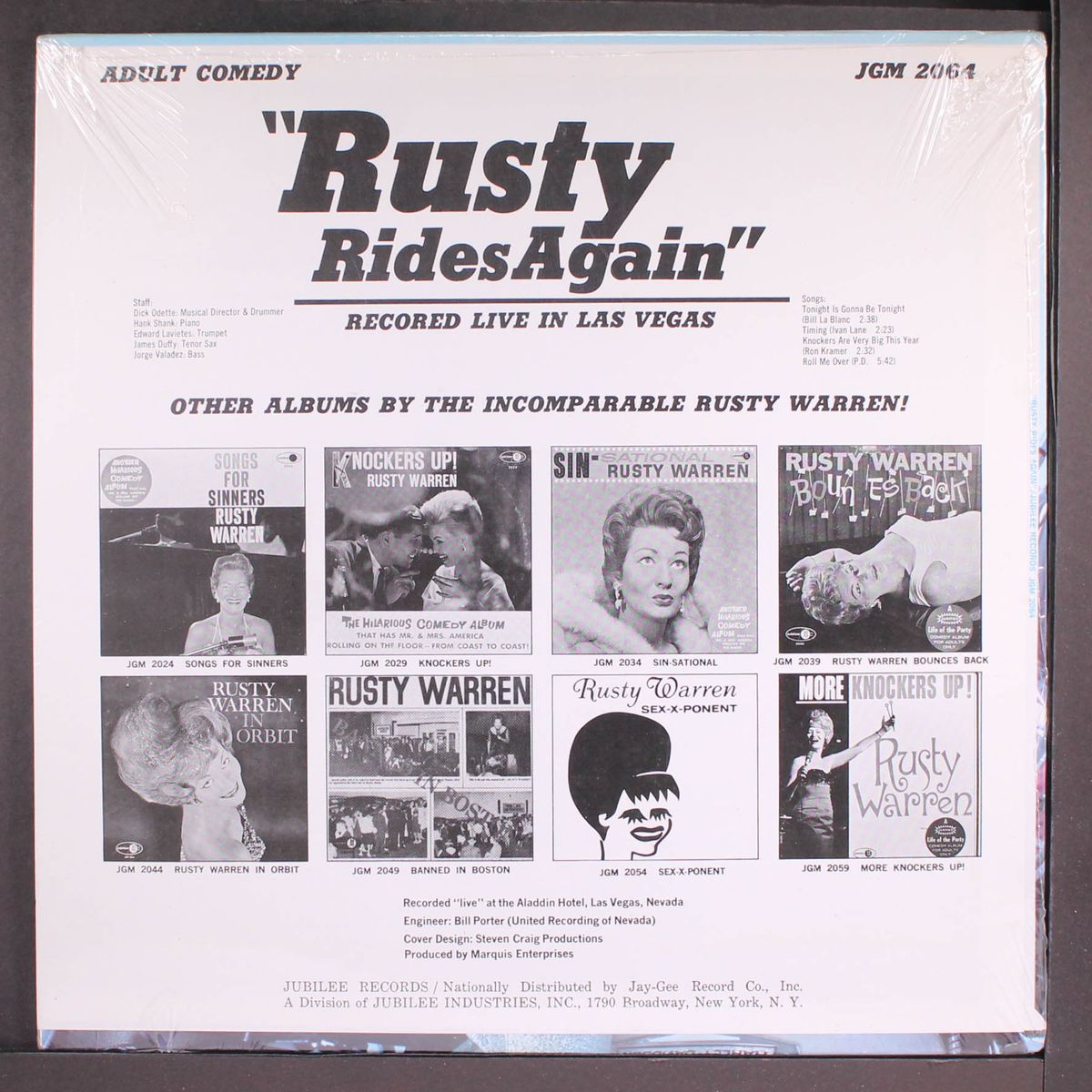 rusty rides again by RUSTY WARREN
