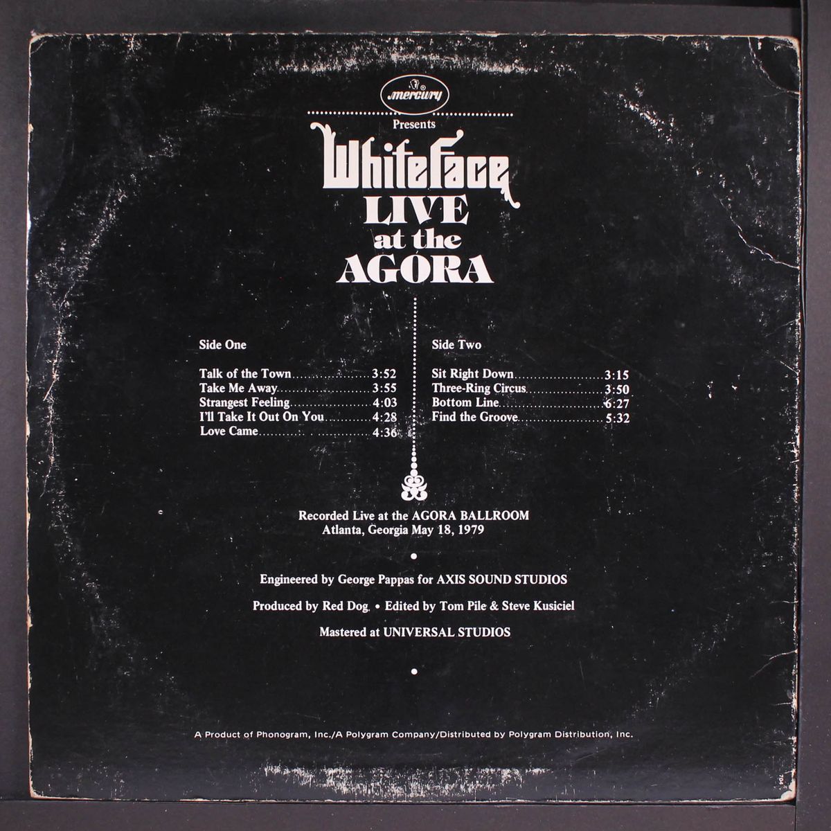 live at the agora by WHITEFACE