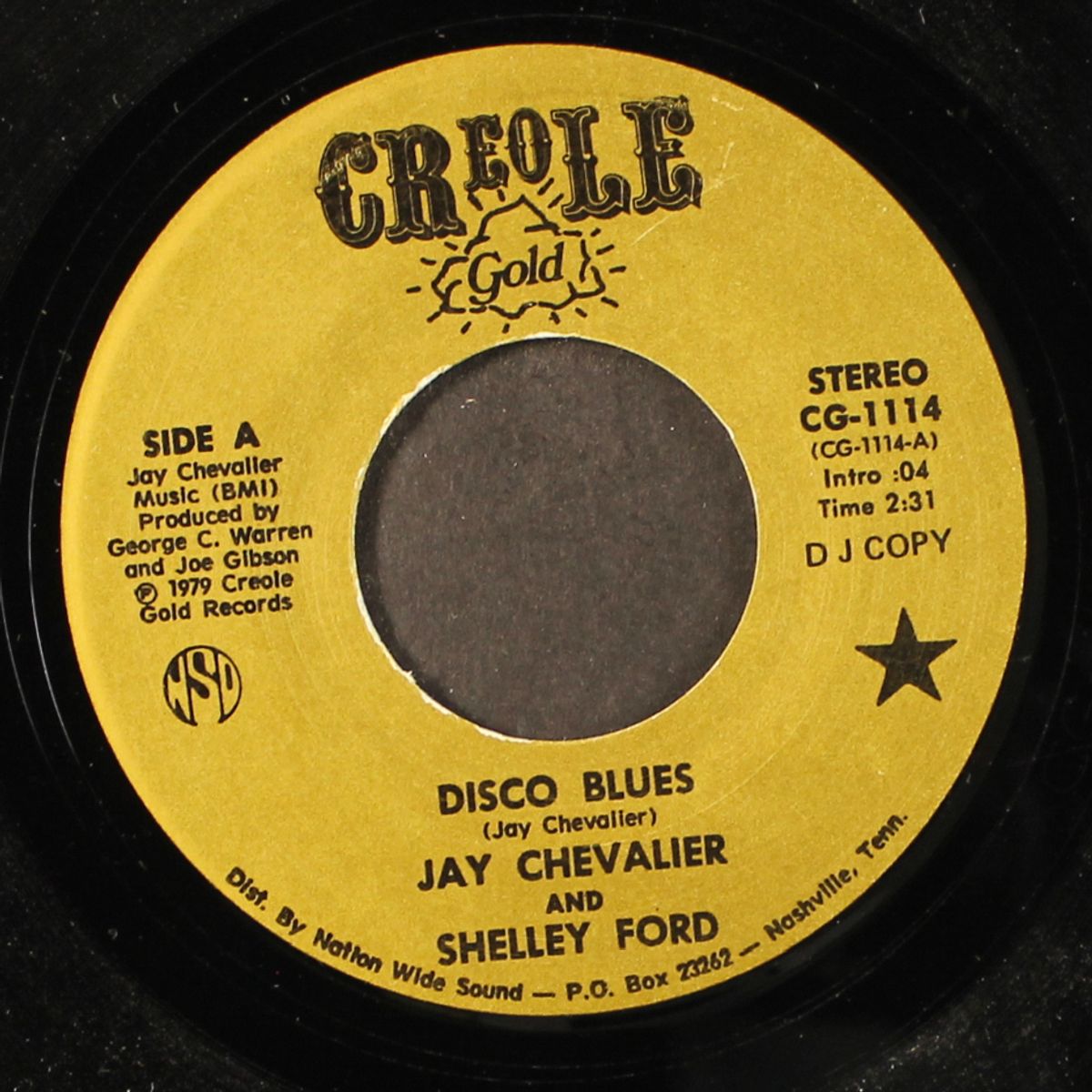 disco blues / super country usa by JAY CHEVALIER & SHELLEY FORD