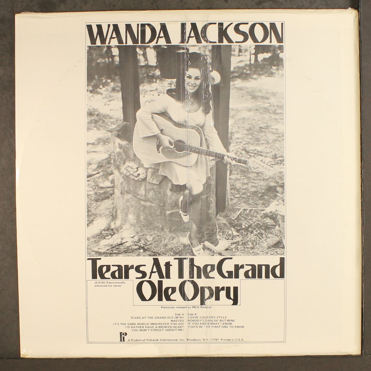 tears at the grand ole op'ry by WANDA JACKSON