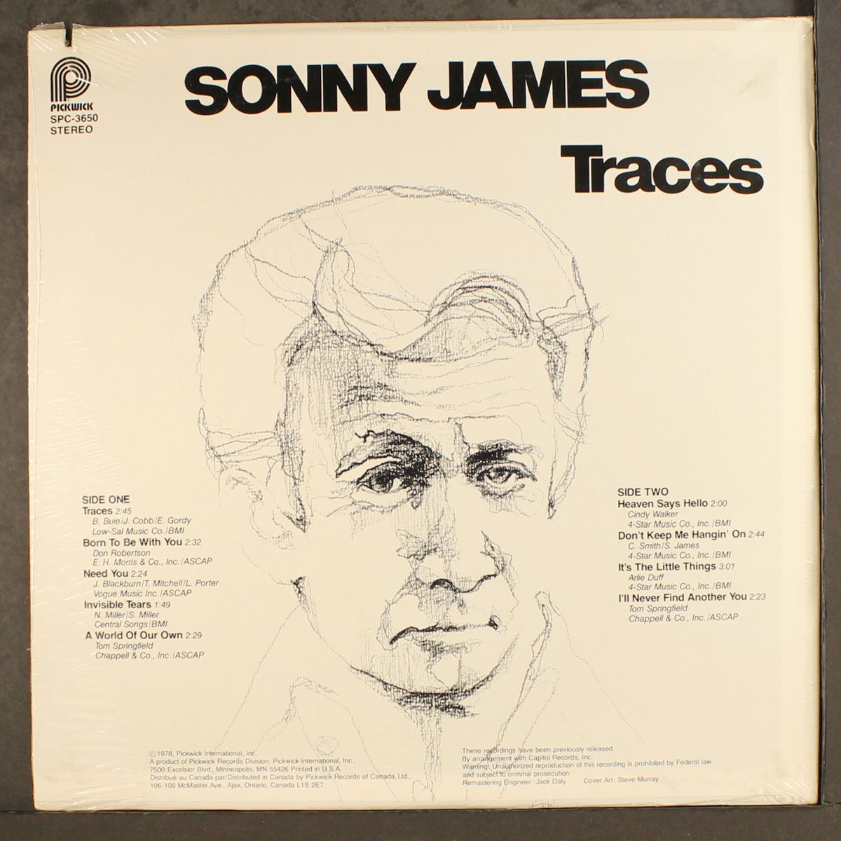 traces by SONNY JAMES