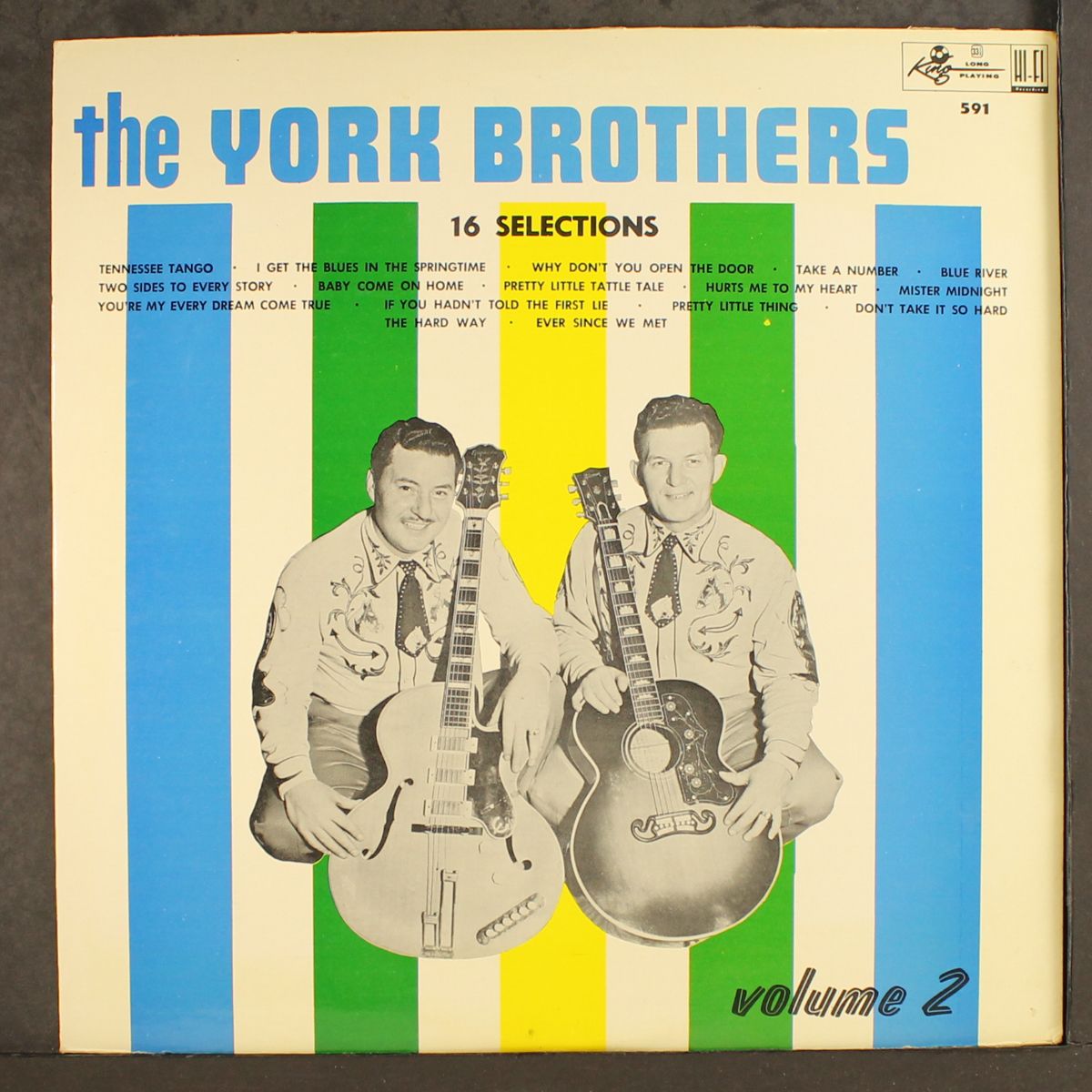 16 selections, vol. 2 by YORK BROTHERS