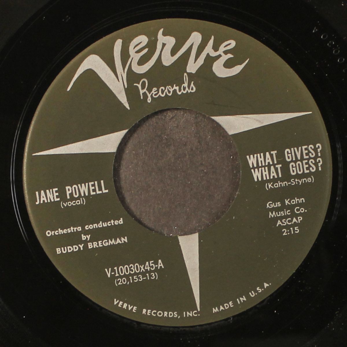 what gives?, what goes? by JANE POWELL