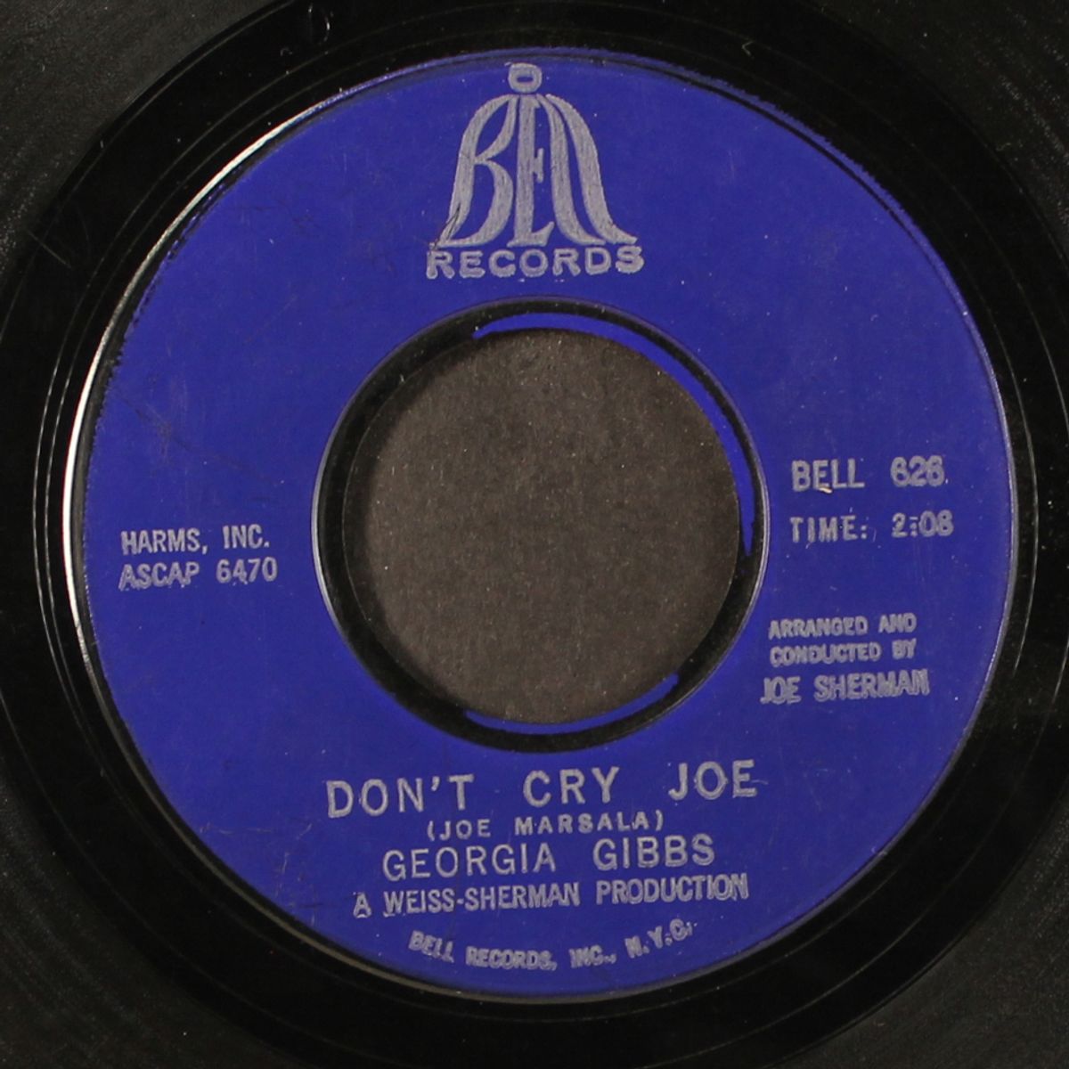 call me / don't cry joe by GEORGIA GIBBS