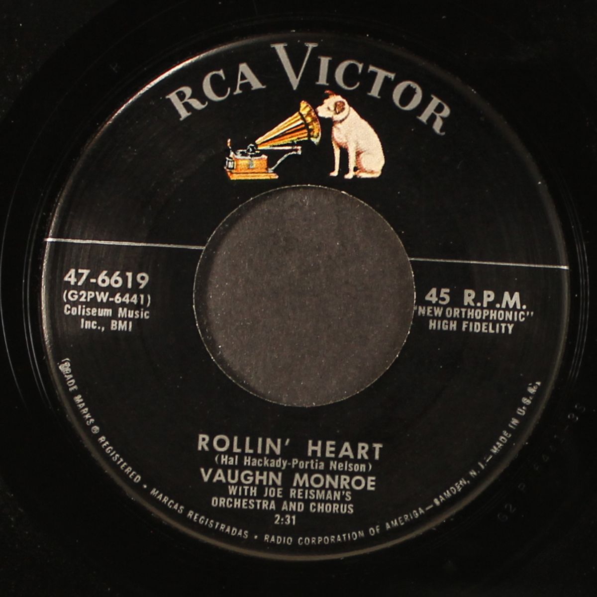 rollin' heart / in the middle of the house by VAUGHN MONROE