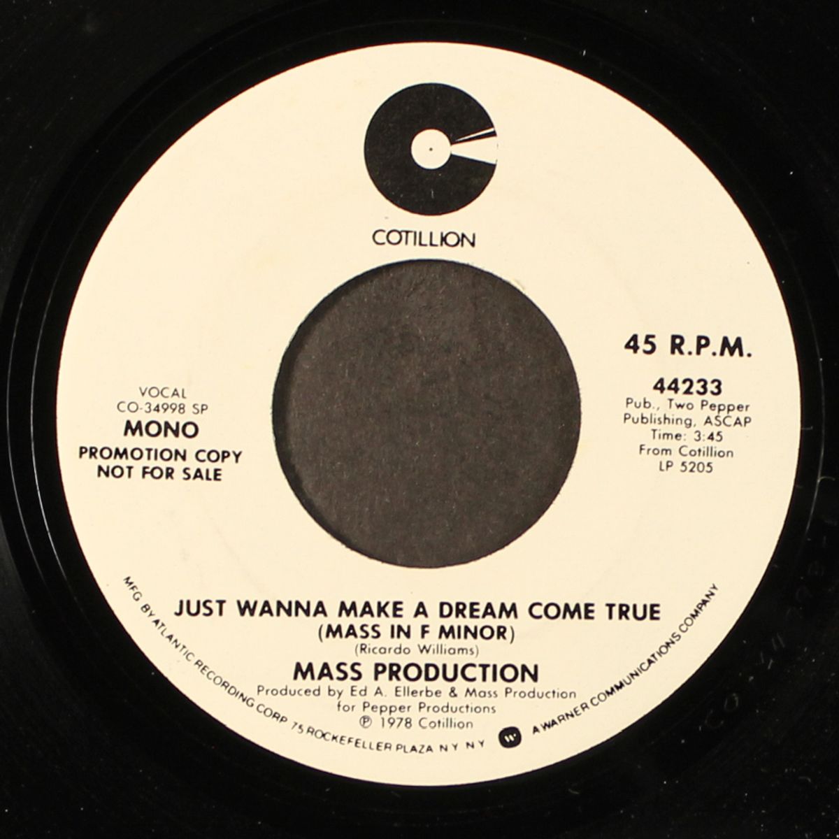 just wanna make a dream come true / mono by MASS PRODUCTION