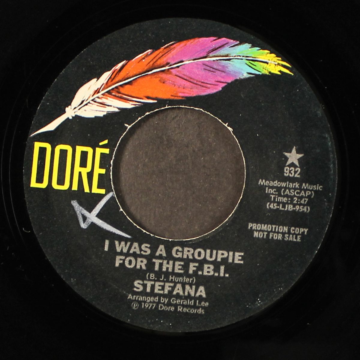 i was a groupie for the f.b.i. / language of love by STEFANA