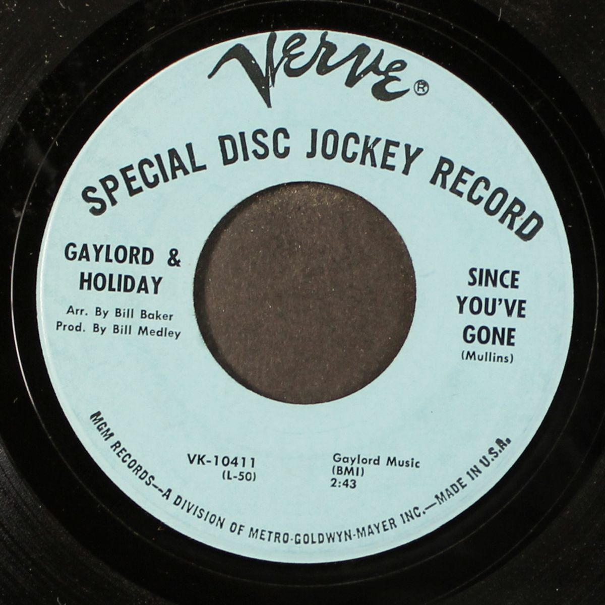 she / since you've gone by GAYLORD & HOLIDAY
