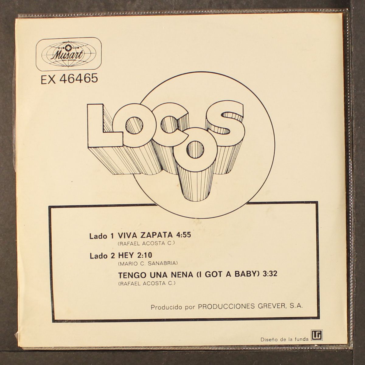 viva zapata / hey, tengo una nena by LOCOS