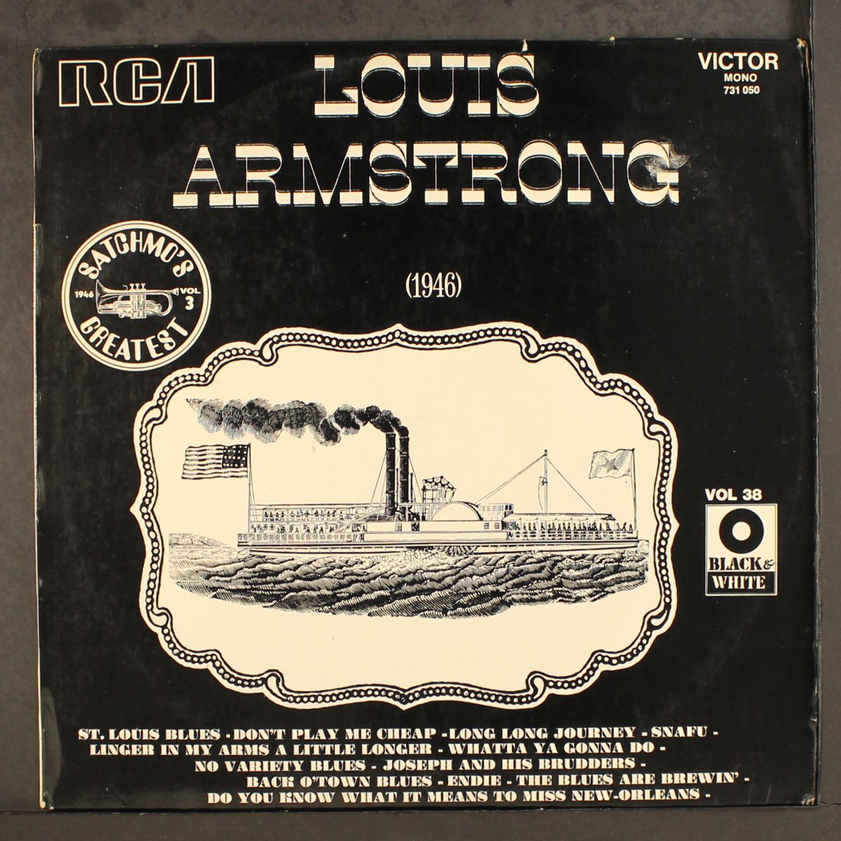 satchmo's greatest, vol. 3 (1946) by LOUIS ARMSTRONG