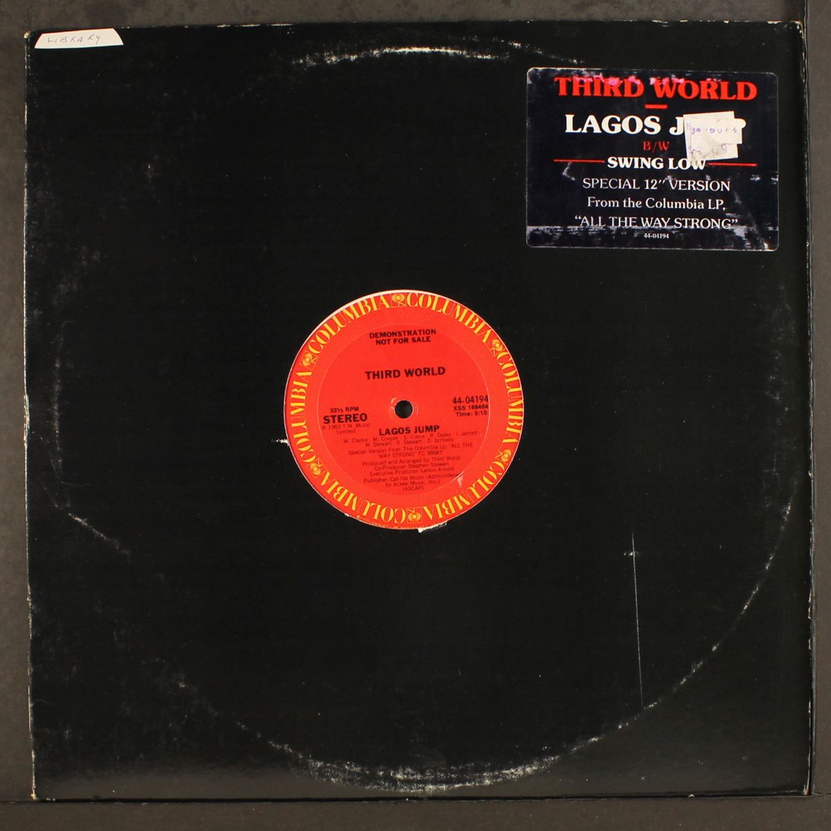 lagos jump / swing low by THIRD WORLD