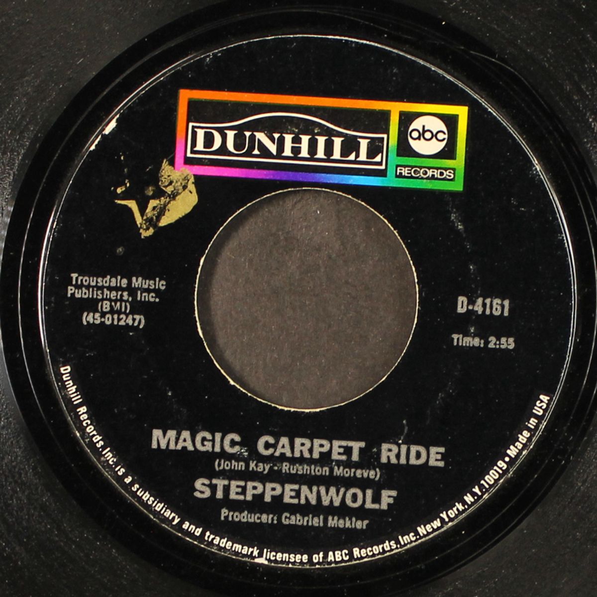 magic carpet ride / sookie sookie by STEPPENWOLF