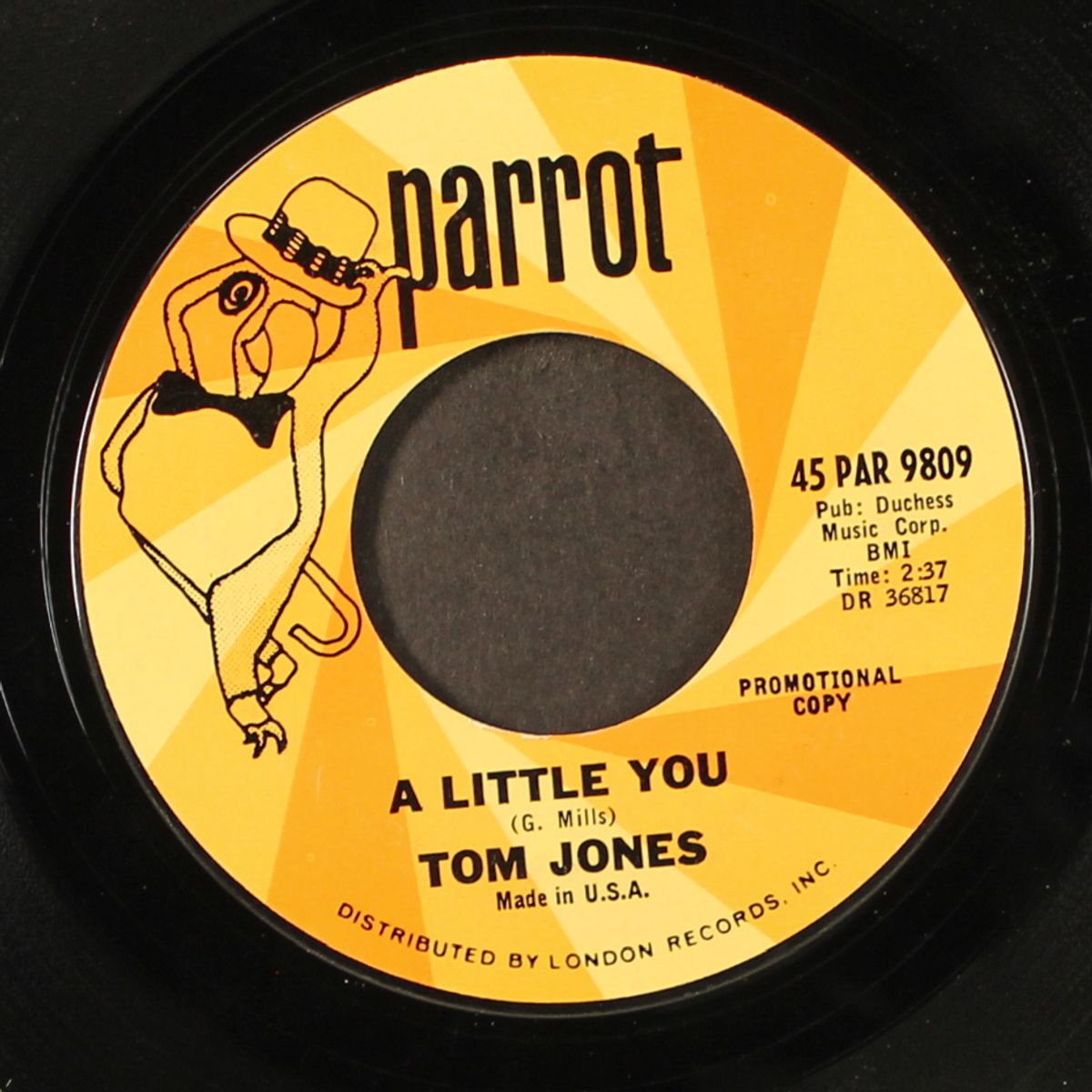 a little you / promise her anything by TOM JONES