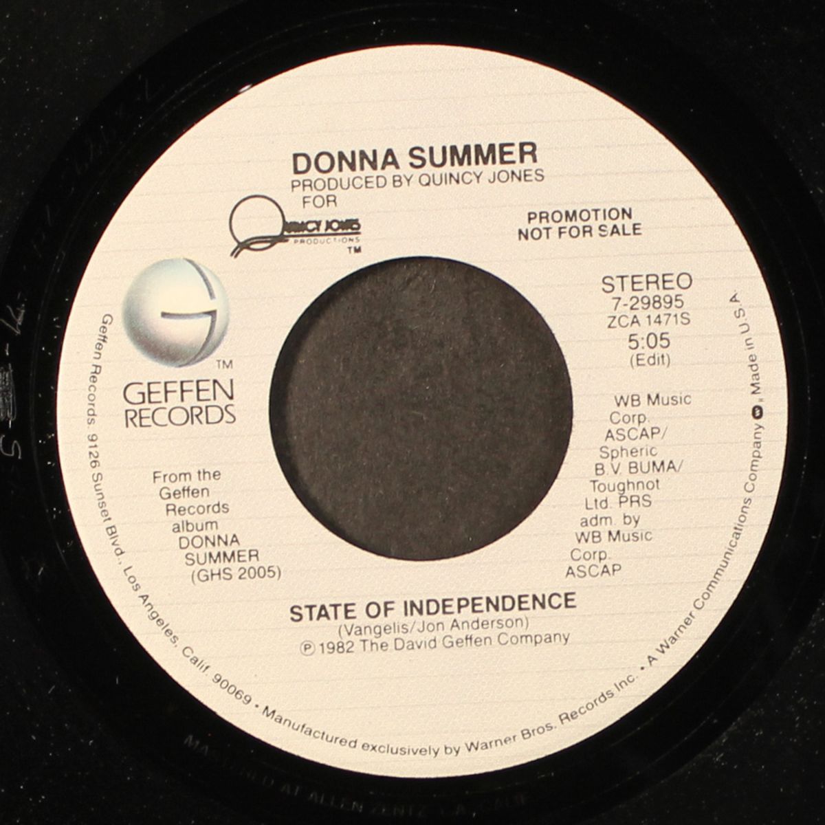 state of independence / short by DONNA SUMMER