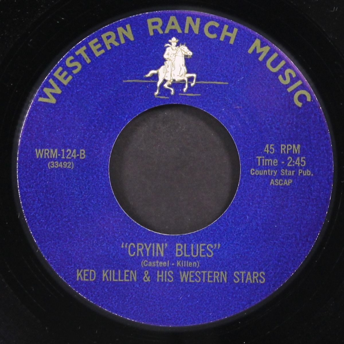 cryin' blues / the picture by KED KILLEN