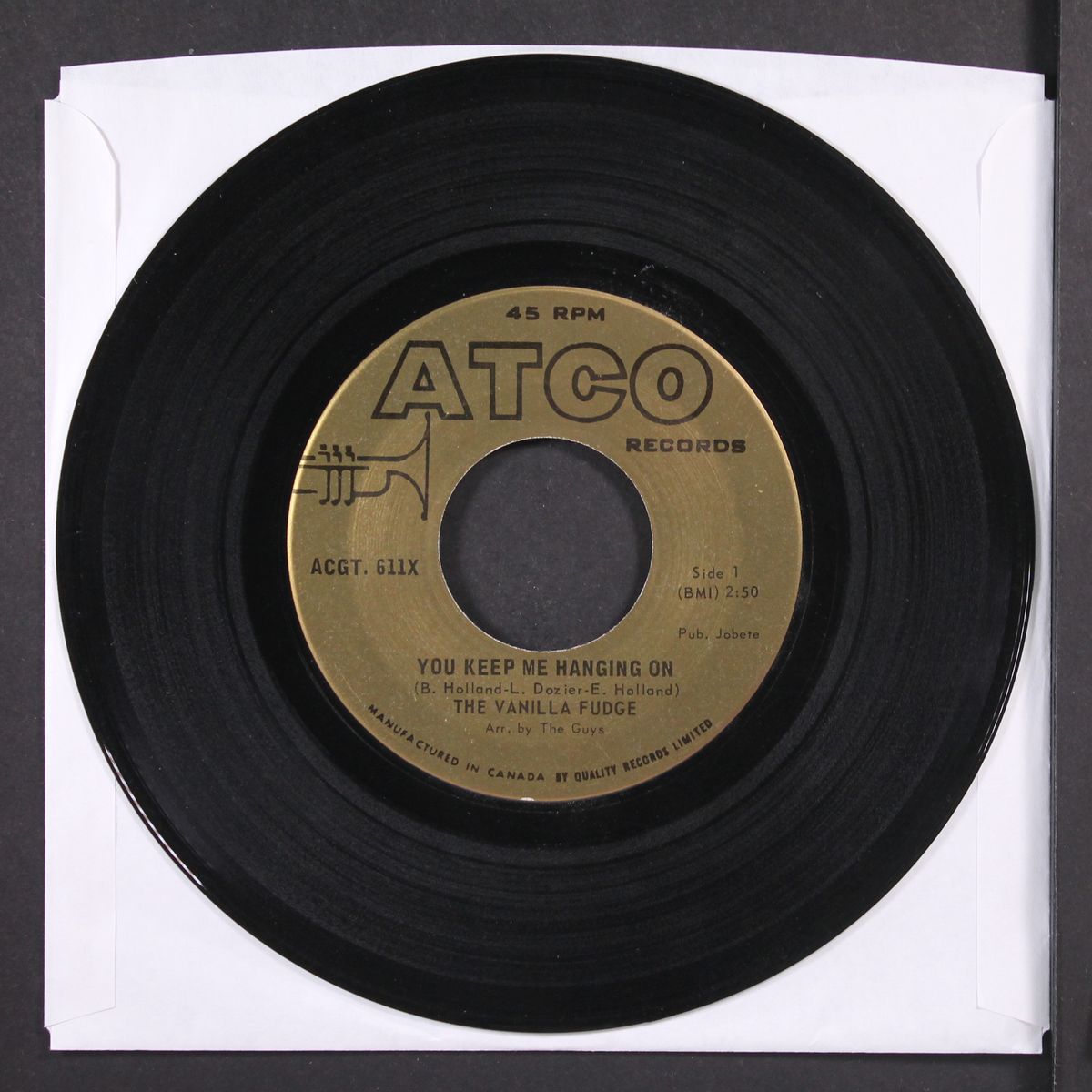 you keep me hanging on / come by day come by night by VANILLA FUDGE