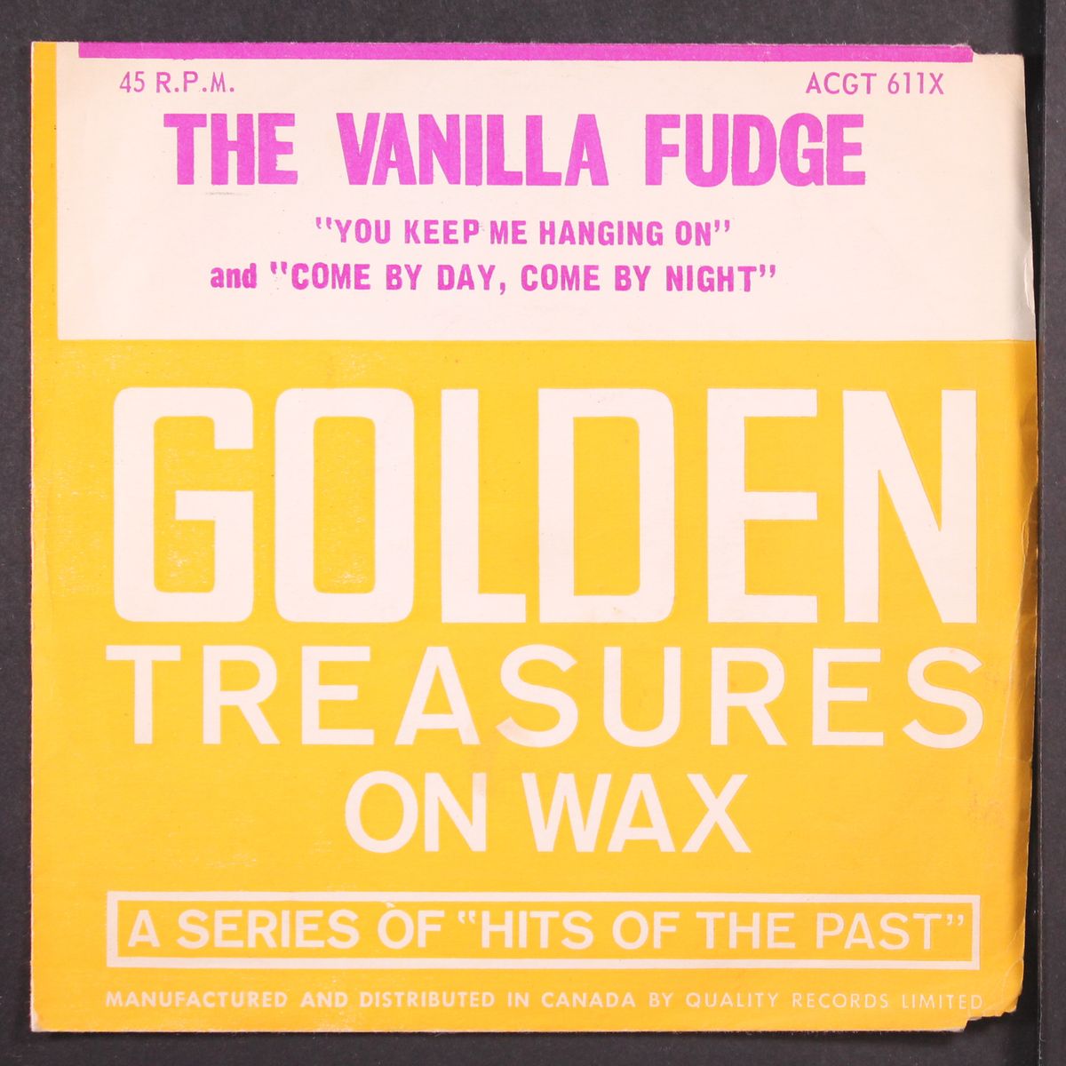 you keep me hanging on / come by day come by night by VANILLA FUDGE
