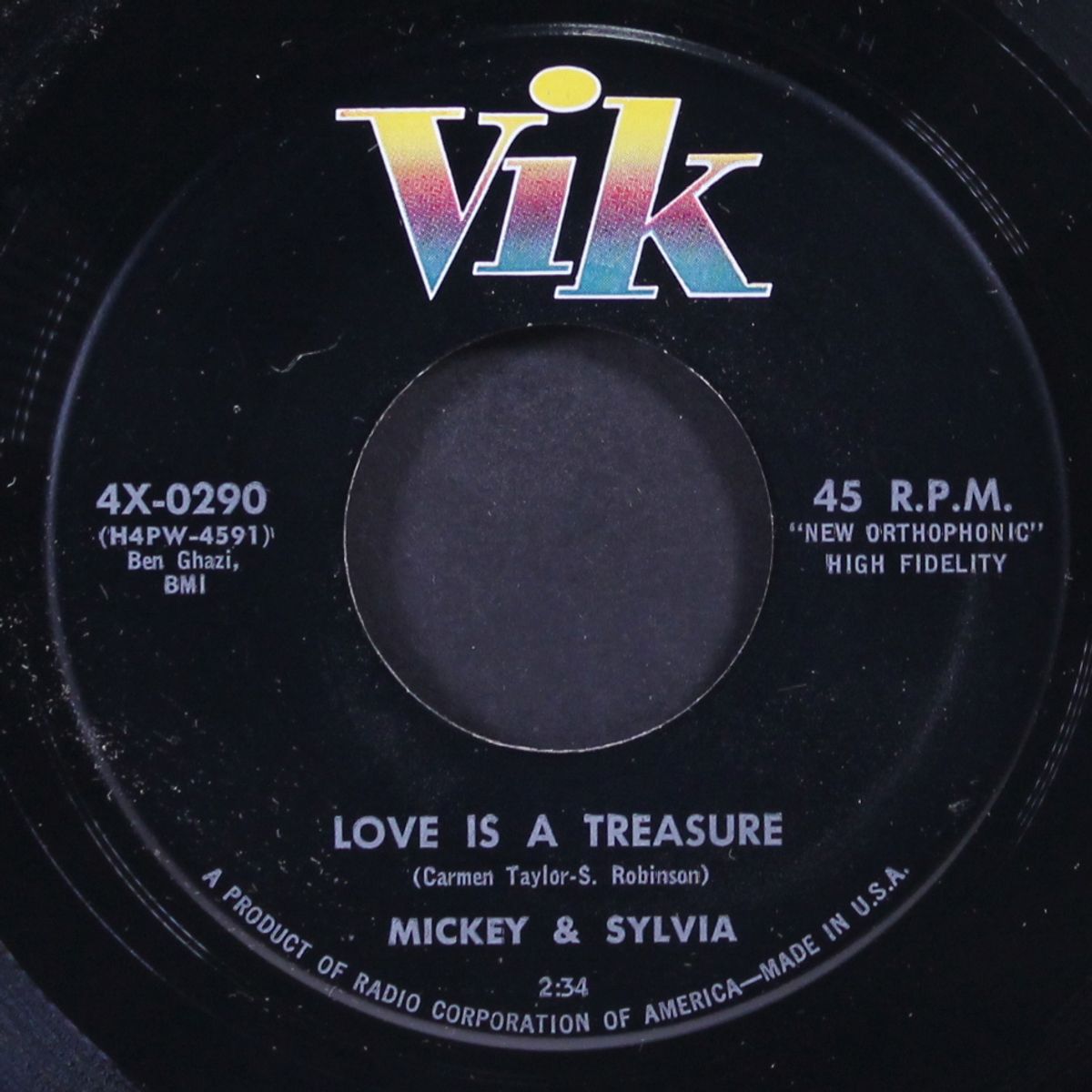 love is a treasure / let's have a picnic by MICKEY & SYLVIA