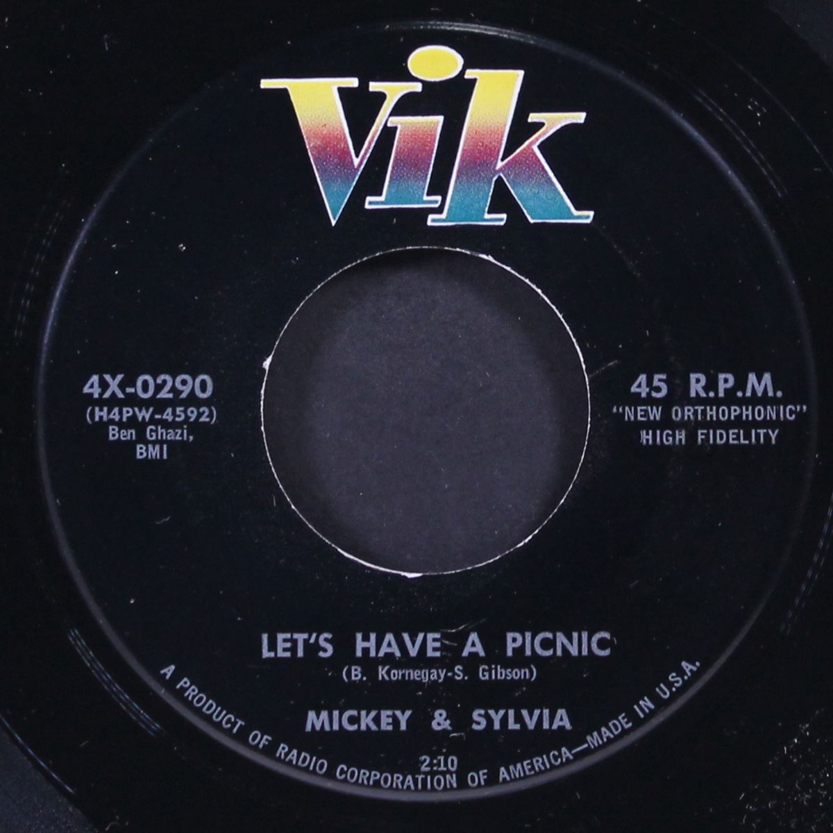 love is a treasure / let's have a picnic by MICKEY & SYLVIA