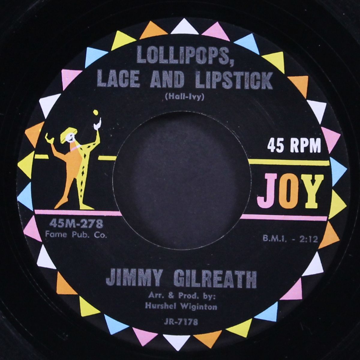 lollipops lace and lipstick / mean ole river by JIMMY GILREATH