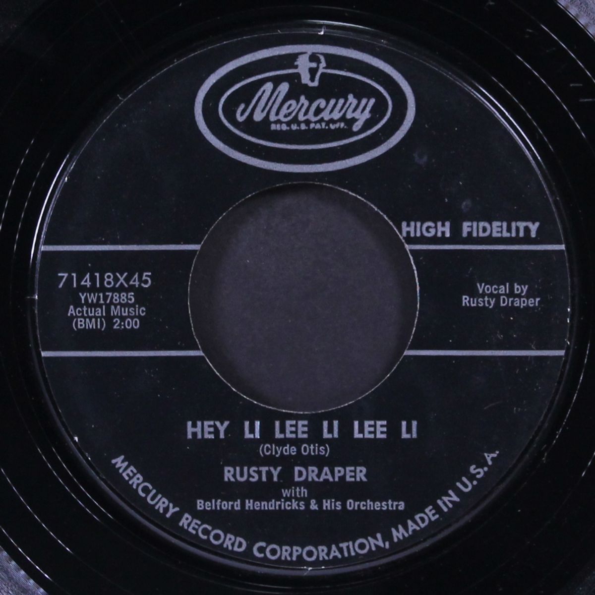 hey li lee li lee lu by RUSTY DRAPER