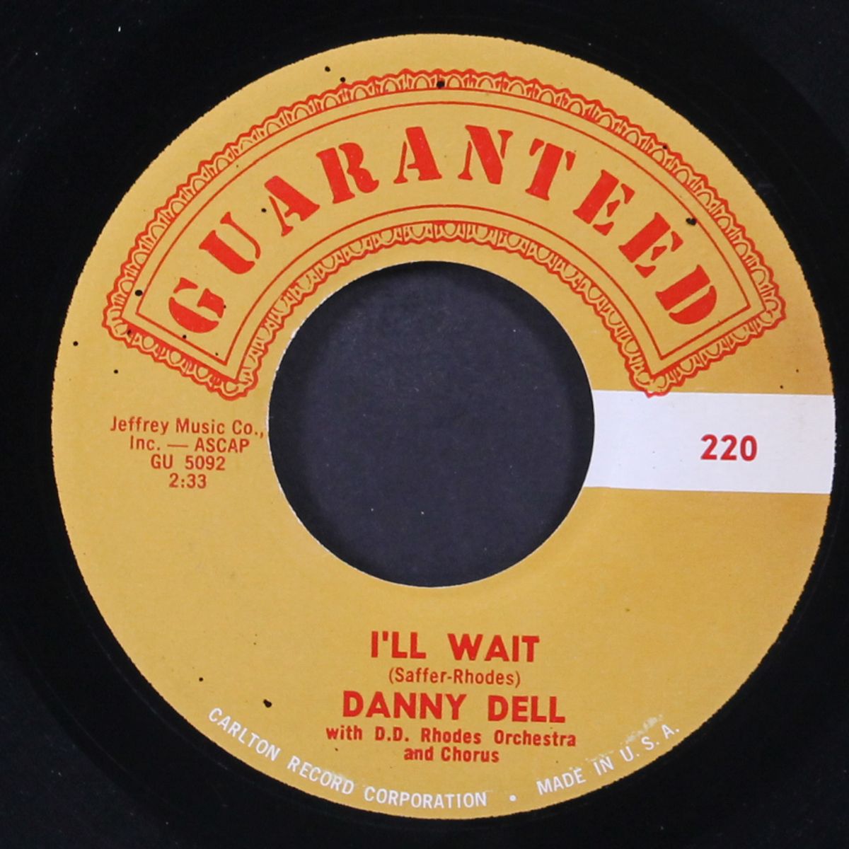 i'll wait / figaro by DANNY DELL