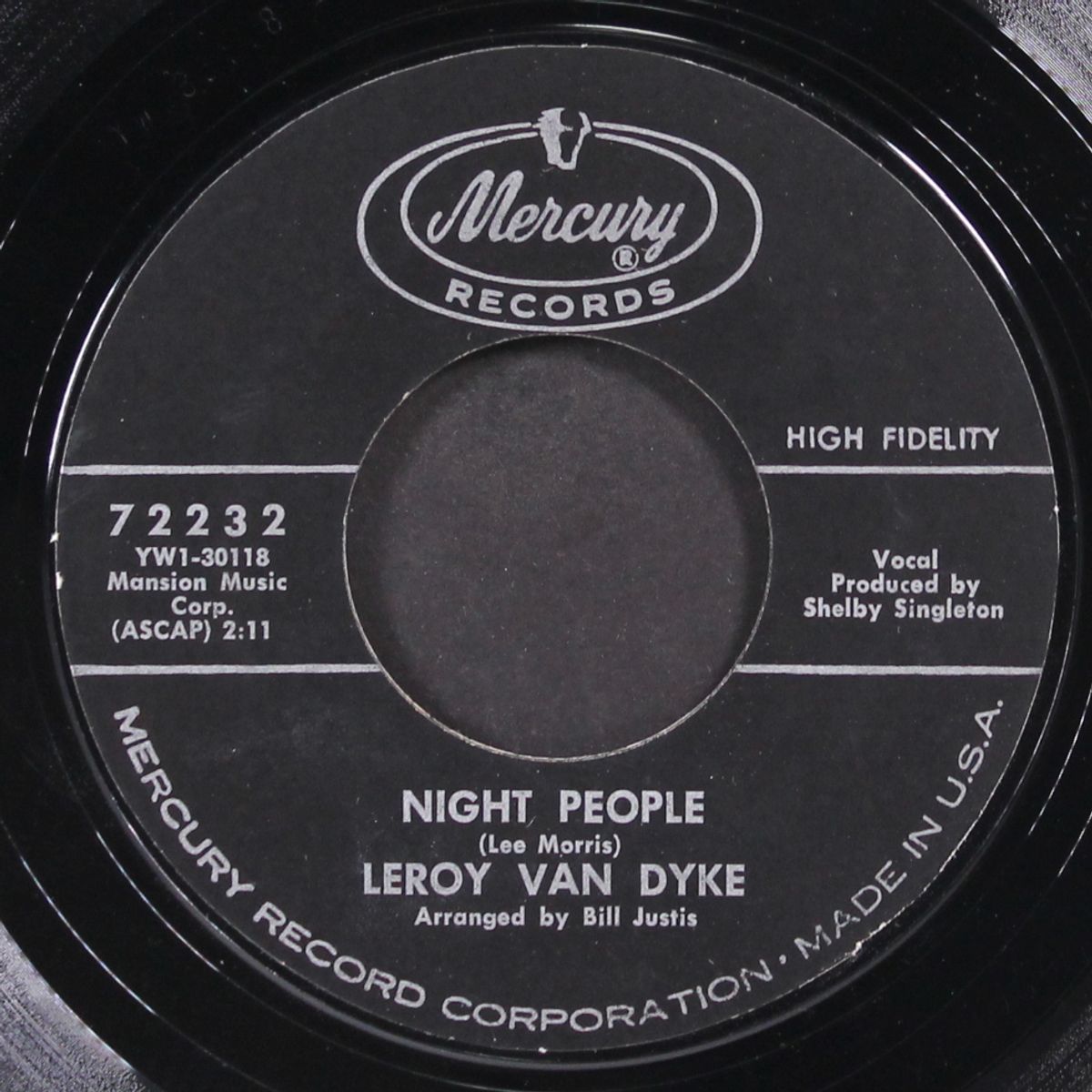 night people by LEROY VAN DYKE