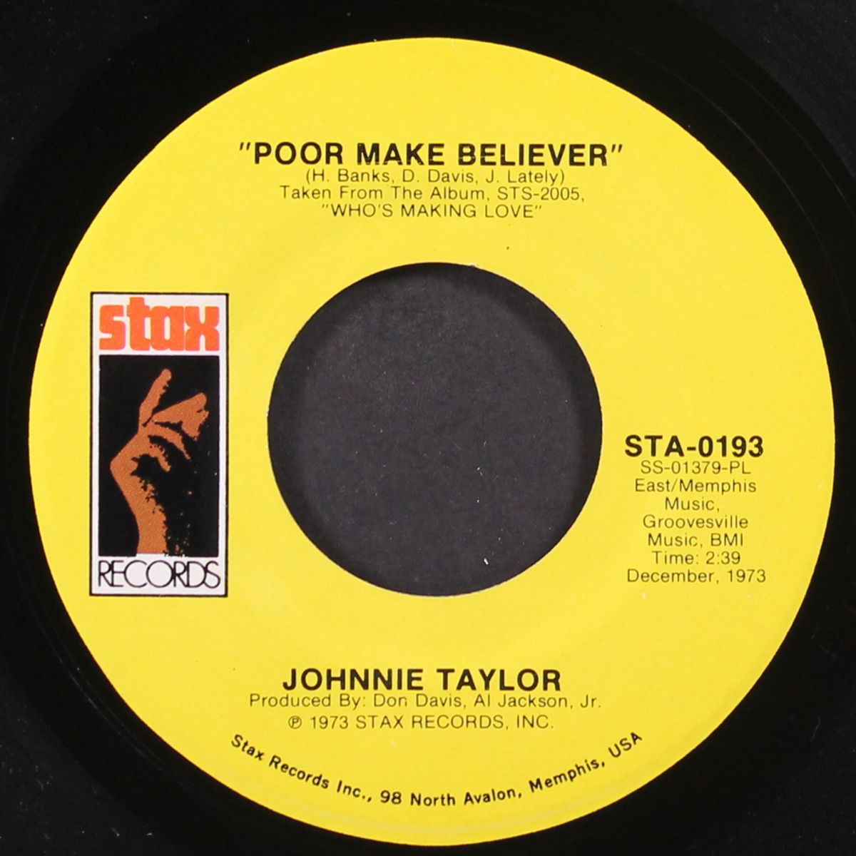 we're getting careless with our love by JOHNNIE TAYLOR