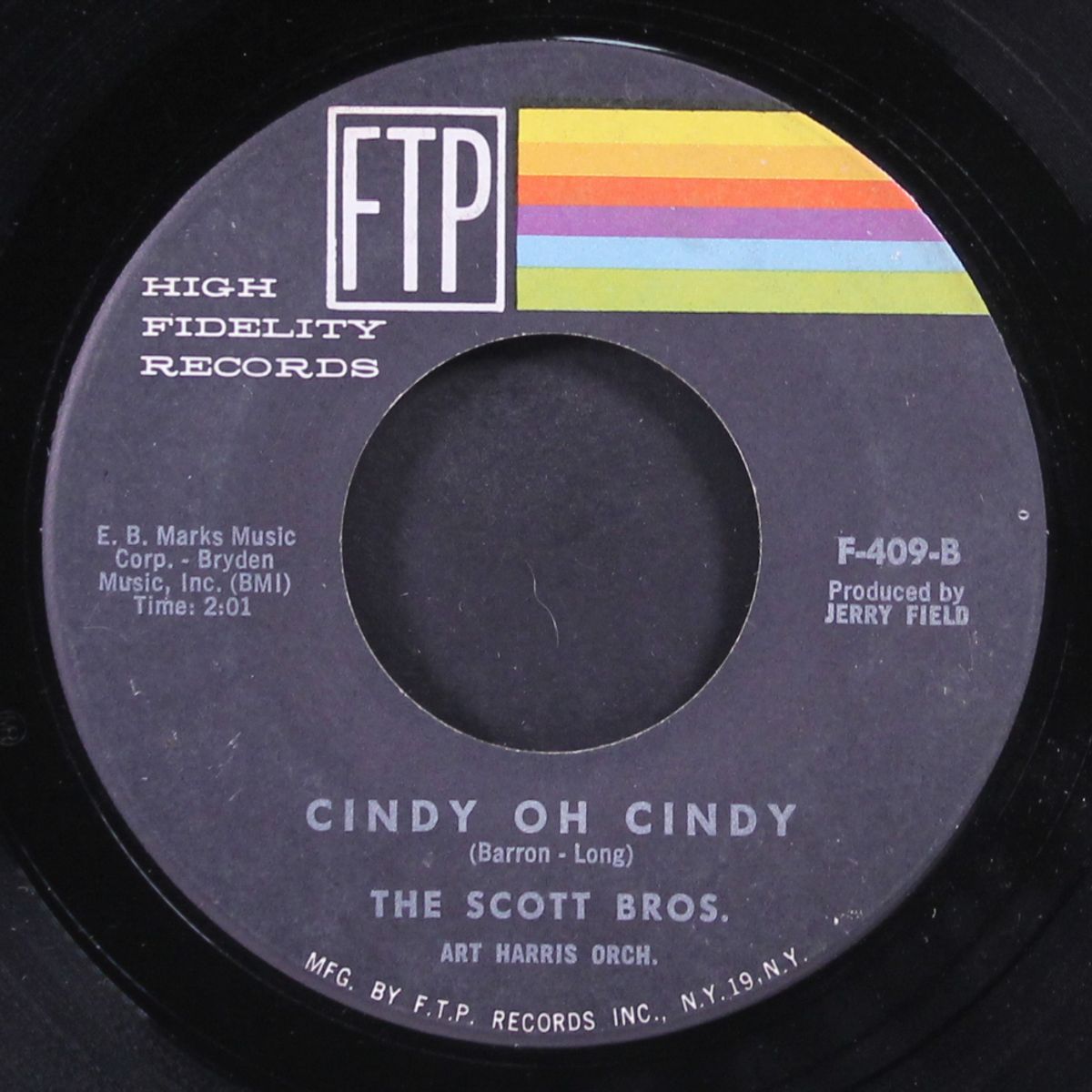 mama's little baby / cindy oh cindy by SCOTT BROTHERS